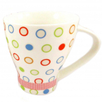 Les Tr&eacute;sors De Lily [Q8819] - Mug c&eacute;ramique 'Boho' multicolore - 10x9 cm įvairiaspalvis