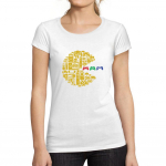 Ultrabasic Femme Graphique Court Maches Classique Controleur Vintažiniai mar&scaron;kinėliai Esports Drole Cadeau Idees Tee S balta