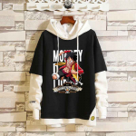 &bdquo;Cosplay Luffy ONE PIECE&ldquo; &bdquo;Cosplay&ldquo; paltas, madingas, laisvalaikio anime periferinis džemperis Džinsas &scaron;varkas Laisvas netikras dviejų dalių S