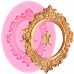 &bdquo;Pasidaryk pats&ldquo; veidrodinis rėmelis &bdquo;Fondant&ldquo; tortų dekoravimo įrankiai &scaron;okoladinio pyrago silikono formos virtuvės kepimo formos