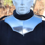 Avenger viduramžių renesanso plieno Gorget Armor kaklo plok&scaron;tė