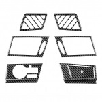 Skirtas BMW X3 E83 2004 2005 2006 2007 2008 2009 2010 Anglies pluo&scaron;to lipdukas Centrinio valdymo pavarų dėžės i&scaron;leidimo angos interjeras automobiliui 6 LHD