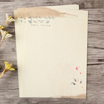 8 vnt Vakarėlio lai&scaron;kų popieriaus rinkinys Kanceliarinės reikmenys Mokyklos biuras Ra&scaron;ymo popieriaus bloknotas Pie&scaron;imo eskizas 26*18.5cm