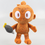Naujas Bloons TD6 lėlės balionas bok&scaron;to gynybos smiginio beždžionė Mielas beždžionės pliu&scaron;inis žaislas 30cm ruda