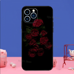Flower Red Rose telefono dėklas, skirtas iPhone Samsung Galaxy Redmi Xiaomi Oppo OnePlus Note SA 7 8 9 10 11 12 13 14 20 21 22 23 53 54 Pro Max Plus Ultra iPhone 6 or 6S