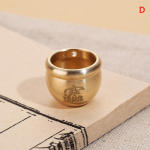 Feng shui Lucky Fortune Wealth Žalvaris Cornucopia Baifu ryžių cilindras Stalinis tyrimas Mažas papuo&scaron;alas Dovana Namų dekoravimas