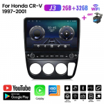 Skirta Honda CR-V CRV 1995-2001 su mygtuku 10 colių automobilinis radijas Multimedija Carplay 2D stereofoninis garsas Android Video 2+32GB