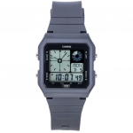 Casio POP skaitmeninis Gary dervos dirželis, kvarcinis LF-20W-8A2 unisex laikrodis juoda