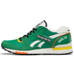 Keith Haring x Reebok GL 6000 &scaron;unų ir žmonių kulnų ra&scaron;to unisex sportbačiai, žali, kreidos spalvos, GZ1460 36.5