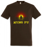 Kung Fu vaik&scaron;čiojimo siluetas unisex mar&scaron;kinėliai kovos Bruce menų simbolis Lee karatė