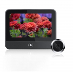 I&scaron;manioji Tuya WiFi durų kamera S50 automatinio jutimo durų akies kamera skaitmeninė durų peržiūros priemonė belaidė durų skambučio skaitmeninė akutė durų skambutis