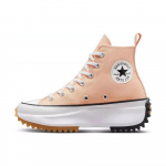 &bdquo;Converse Run Star Hike Platform&ldquo; auk&scaron;tos sezoninės spalvos &ndash; &bdquo;Cheeky Coral&ldquo; unisex sportbačiai oranžinė, balta ir juoda A03549C 36