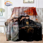 Kar&scaron;tos televizijos meilė tarp fėjos ir velnio antklodė Cang Lan Jue Dong Fang Qing flanelinė miegamojo patalynė Sofa mink&scaron;ta lovatiesė 100x150cm