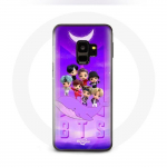 Coque pour Samsung Galaxy S9 BTS TinyTAN Animation Affiche RM Jin Suga J-Hope Jimin Jungkook Et V Zero O&rsquo;Clock