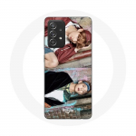 Coque pour Samsung Galaxy A33 5G BTS Kim Taehyung Et Jungkook Taekook Teaser Not Today You Never Walk Alone
