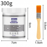 Nematoma vandeniui atspari medžiaga, skaidri sandarinimo danga 30/100/300 g nepratekantys klijai, klijai, stiprus sandariklis, tualeto remonto įrankiai 300G with Brush