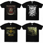 Machine Head Killers And Kings Skull Hellalive Into The Locust Unisex T-Shirt S