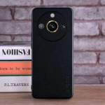 Dėklas skirtas Realme 11 Pro Plus 11X 5G 4G coque Prabangus tekstilinis Odinis mink&scaron;tas kietas telefono dėklas, skirtas oppo realme 11 pro dėklui funda Realme 11 Pro juoda