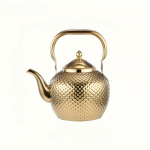 Nerūdijančio plieno vandens virdulys arbatinukas storesnis su filtru Kavos puodas Indukcinė viryklė Arbatos virdulys Kavos įrankiai Kavos priedai Artimųjų Rytų arbatinukas 1.2L sidabras