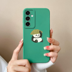 Telefono dėklo dangteliai, skirti Samsung Galaxy S24 Ultra F15 S24+ A55 A15 M15 Cute Bear Animacinio modelio smūgiams atsparus silikoninis mink&scaron;tas auk&scaron;tos kokybės buferis, skirtas Samsung Samsung Galaxy F15 5G