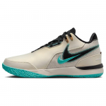 Liverpool F.C.. x Nike Zoom LeBron NXXT Gen AMPD EP &Scaron;viesus Orevudas Plovėtos Žalios Spalvos Vyri&scaron;ki Sportbačiai Kreminis &Scaron;viesus-Orevudo-Rudas Juodas FJ1567-101 40.5