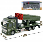 1/48 Vaikų lydinio karinės transporto priemonės, imitacinės transporto priemonės, kovinės raketos, transportas, &scaron;autuvai, gimtadienio dovanos 1/48:19*8*5.5cm,Rocket