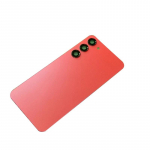 Naujas galinis dangtelis Samsung Galaxy S23 akumuliatoriaus galinis dangtelis 3D stiklo panelė akumuliatoriaus korpusas+klijai+kameros lę&scaron;is S23 Red