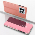 &bdquo;Smart Mirror Anti Drop&ldquo; telefono dėklas, skirtas &bdquo;Samsung Huawei Honor Xiaomi Redmi iPhone OnePlus&ldquo; dangtelis, magnetinis apverčiamas PU oda Samsung S8 rožinio aukso spalvos