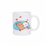 Panda Me&scaron;kiukas Bubu Dudu Kavos Pieno Puodelis Moka Katė Panda Me&scaron;kiukų Pora Kalėdinis Puodelis Kawaii Puodeliai Originalūs Puodeliai Nemokamas Pristatymas Gėrimų Indai 300ml