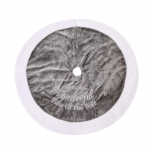 Snaigės Kalėdinės eglutės sijono dekoracija Skersmuo Kalėdinė dekoracija Naujųjų metų vakarėlio reikmenys Kalėdinės atmosferos dekoracija One Size