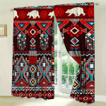 2 vnt. Boho gėlių užuolaidos, vintažinės bohemi&scaron;kos gėlių ra&scaron;to langų užuolaidos miegamajam, svetainei, su tuneliu, langų apmualai 2x50W130H(CM)&Grommet Top