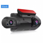 Dual Lens Dash Cam automobiliams Black Box HD 1080P automobilinis vaizdo įra&scaron;ymo įrenginys su WIFI naktinio matymo G jutiklio kilpos įra&scaron;ymo DVR automobilio kamera 3 inch without WIFI