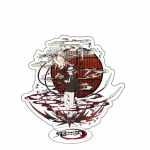 Anime Demon Slayer: Kimetsu No Yaiba Akriliniai Dekoratyviniai Amatai Žaislas 15cm Kamado Nezuko Kolekcinės Figūrėlės Stalui Namų Dekoracija