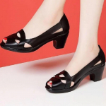 moteri&scaron;ki batai moteri&scaron;ki klasikiniai apvalianosės atviro pir&scaron;to i&scaron;kirpti patogūs užslidinami batai moteri&scaron;ki kasdieniai pavasario ir vasaros bateliai su kulnu ba129 36