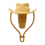 Silikoninis vakarieti&scaron;ko kaubojaus skrybėlės vyno butelio kam&scaron;tis Ekologi&scaron;kas daugkartinio naudojimo vyno laikiklis Multifunkcinis alaus butelio sandariklis A