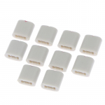 10 vnt 4 mm skylės tiesios ekvalaizerio potenciometro fader dangtelio plastikinė rankena