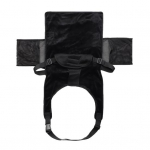 Kūdikio lėktuvo lova Ne&scaron;iojamas vaiki&scaron;kas lėktuvo sėdynės prailgintuvas Vaikams Ilgo skrydžio lėktuvo kojų atrama lova Kūdikio kelionės reikmenys juoda