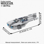 MOOXI Tarpžvaigždžių Mokslinės Fantastikos Filmai Kosmoso Karai Tankas Traukinys Transportuotojas PASIDARYK pats Diorama Suaugusiems Statybinių Blokelių Rinkinys Vaikų Žaislas MOC Plyta