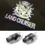 Akarin mandagumas, Durų pasveikinimo &scaron;viesa, Mandagumo lemputė, 200 serijos Toyota Land Cruiser logotipas