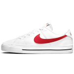 Nike Court Legacy Balti Universitetiniai Raudoni Vyri&scaron;ki Sportbačiai Juodi CU4150-105 40.5