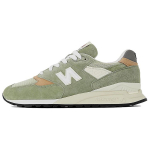 Teddy Santis x New Balance 998 Pagaminti JAV Alyvuogių Smilkalų Unisex Sportbačiai Žali U998GT 37