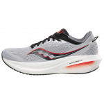 Saucony Triumph 21 Concrete Orange Vyri&scaron;ki sportbačiai Pilki Juodi S20881-30 40.5