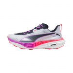 Puma Deviate Nitro Elite Trail Balti &Scaron;viečiantys Raudoni Gryni Magentos Spalvos Vyri&scaron;ki Sportbačiai 310034-01 40