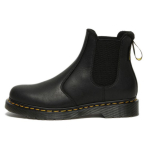 Dr. Martens 2976 Odiniai Apvalaus Pir&scaron;to Įslystami Kulniuko Chelsea Batai Unisex Batai Anglies Juodos Spalvos 27142001 38