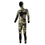 3 mm Split Camouflage Nardymo kostiumas žvejybai su harpūnu - &Scaron;iltas, apsauga nuo saulės ir medūzų S