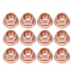 12 vnt. i&scaron;metimo kolektoriaus veržlių BMW Mercedes Benz M8 veržlė