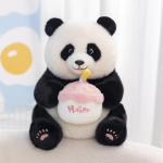 Mielas Pliu&scaron;inis Panda Žaislas Gimtadienio Dovanos Tortas Panda Lėlė Vaikų Žaislas Mink&scaron;tas Žaislas Panda Pliu&scaron;inis Gyvūnas Žaislas Pliu&scaron;iniai Žaislai Panda 30cm