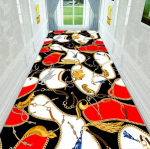 3D madingas ilgas koridoriaus kilimas dekoracija namams neslystantis kilimėlis lovos pusės takelis HOTEL svetainei skalbiamas praėjimo kilimas 160*200cm