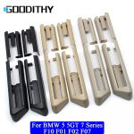 LHD RHD kairės de&scaron;inės automobilio sėdynės bėgių slydimo vik&scaron;ro apdaila, skirta BMW 5 5GT 7 serijai F10 F18 F01 F02 F07 520 523 525 528 530 535 730 Rear Right Oyster