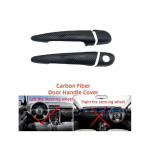 Carbon Fiber Doors Car upgrade Door Handle Cover Trim For BMW E46 330 330ci M3 1996 1997 - 2005 Car Modification 2 door carbon